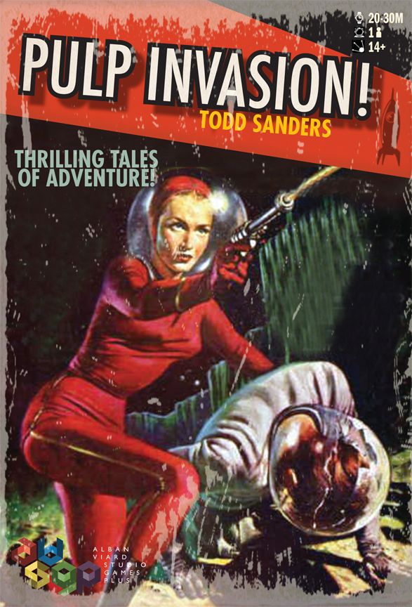 Pulp Invasion board game cover