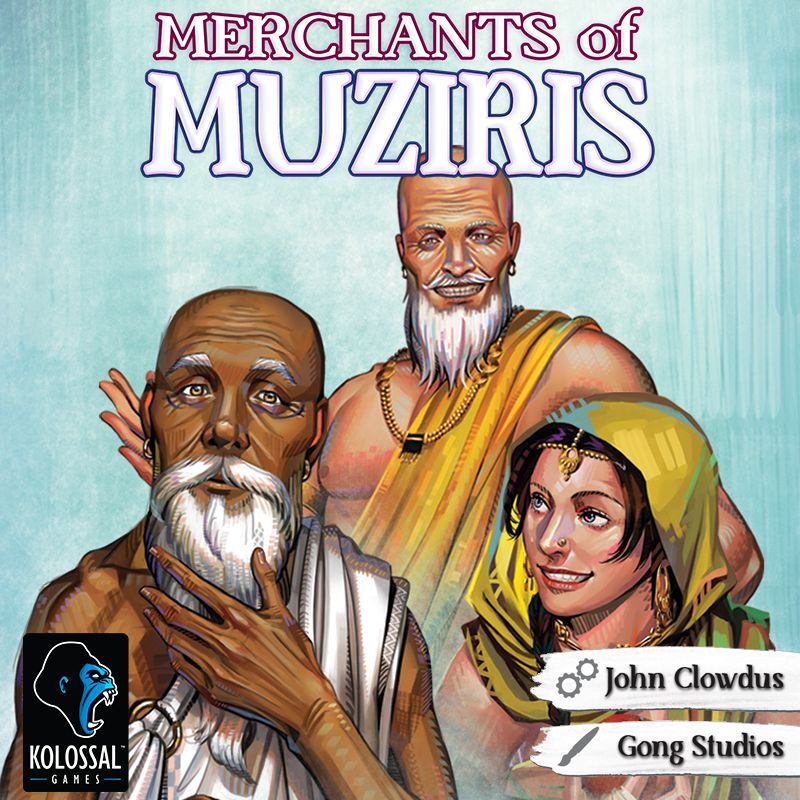 Merchants of Muziris board game cover