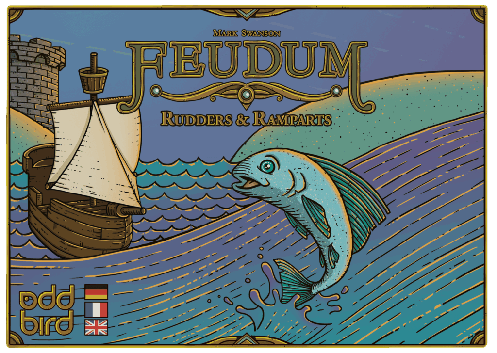 Feudum: Rudders & Ramparts board game cover