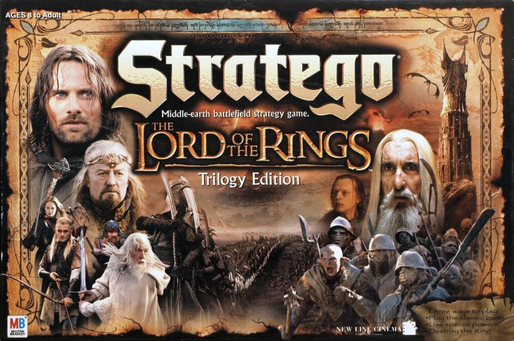 Stratego: Lord of the Rings Trilogy Edition board game cover