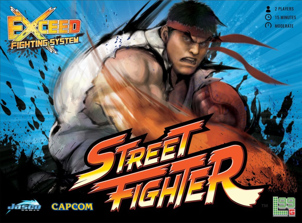 Exceed: Street Fighter – Ryu Box board game cover