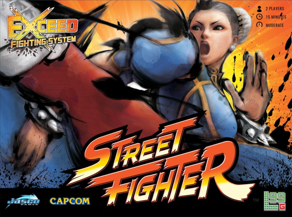 Exceed: Street Fighter – Chun-Li Box board game cover