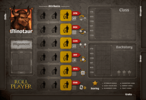 Roll Player: Minotaur Promo Punchboard board game cover