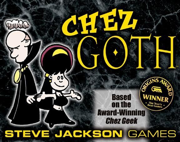 Chez Goth board game cover