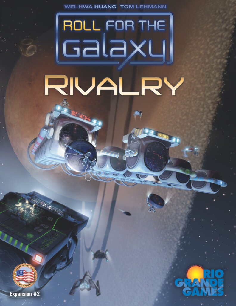 Roll for the Galaxy: Rivalry board game cover