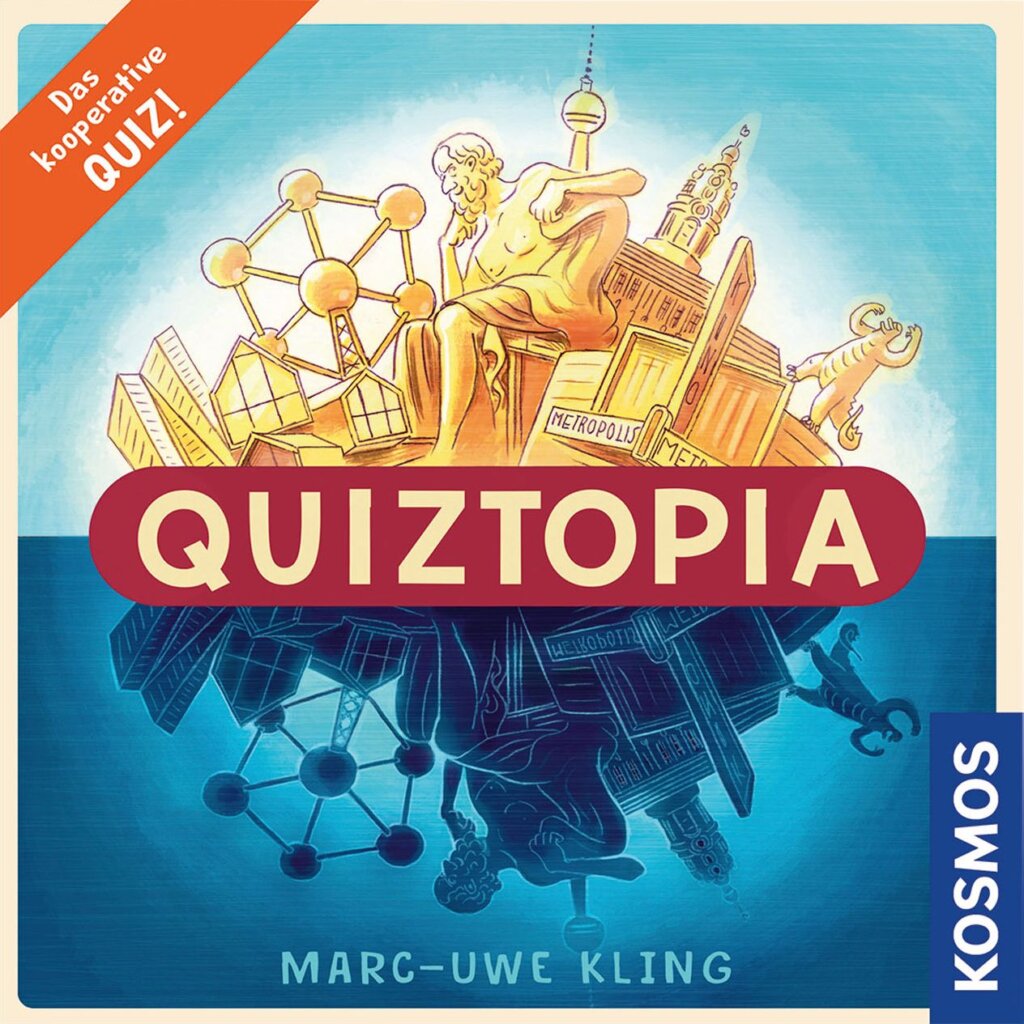 Quiztopia board game cover