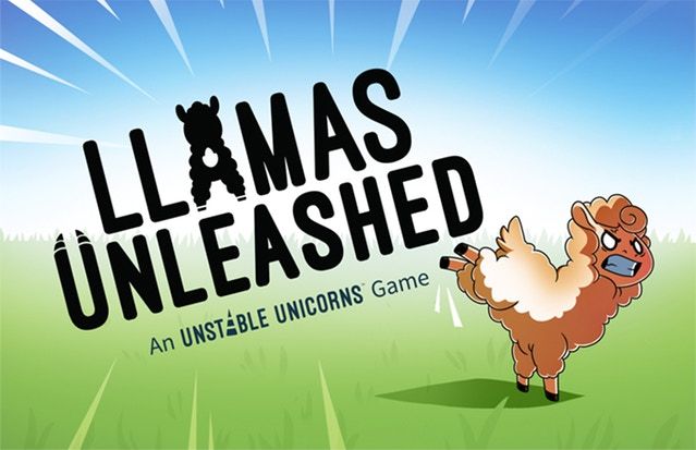 Llamas Unleashed board game cover