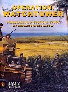 Operation Watchtower: ASL Historical Study Guadalcanal board game cover