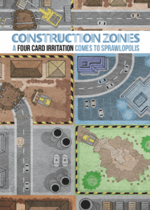 Sprawlopolis: Construction Zones board game cover