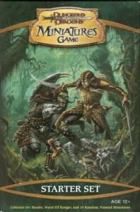 Dungeons & Dragons Miniatures board game cover