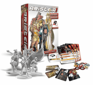 Aristeia!: Legendary Bahadurs board game cover