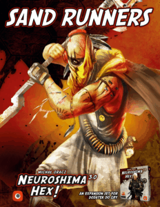 Neuroshima Hex! 3.0: Sand Runners board game cover