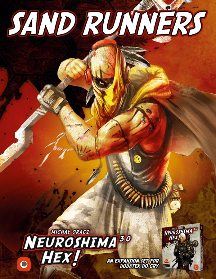 Neuroshima Hex! 3.0: Sand Runners board game cover