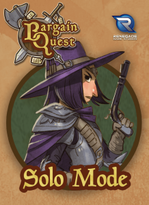 Bargain Quest: Solo Mode board game cover