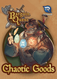Bargain Quest: Chaotic Goods board game cover