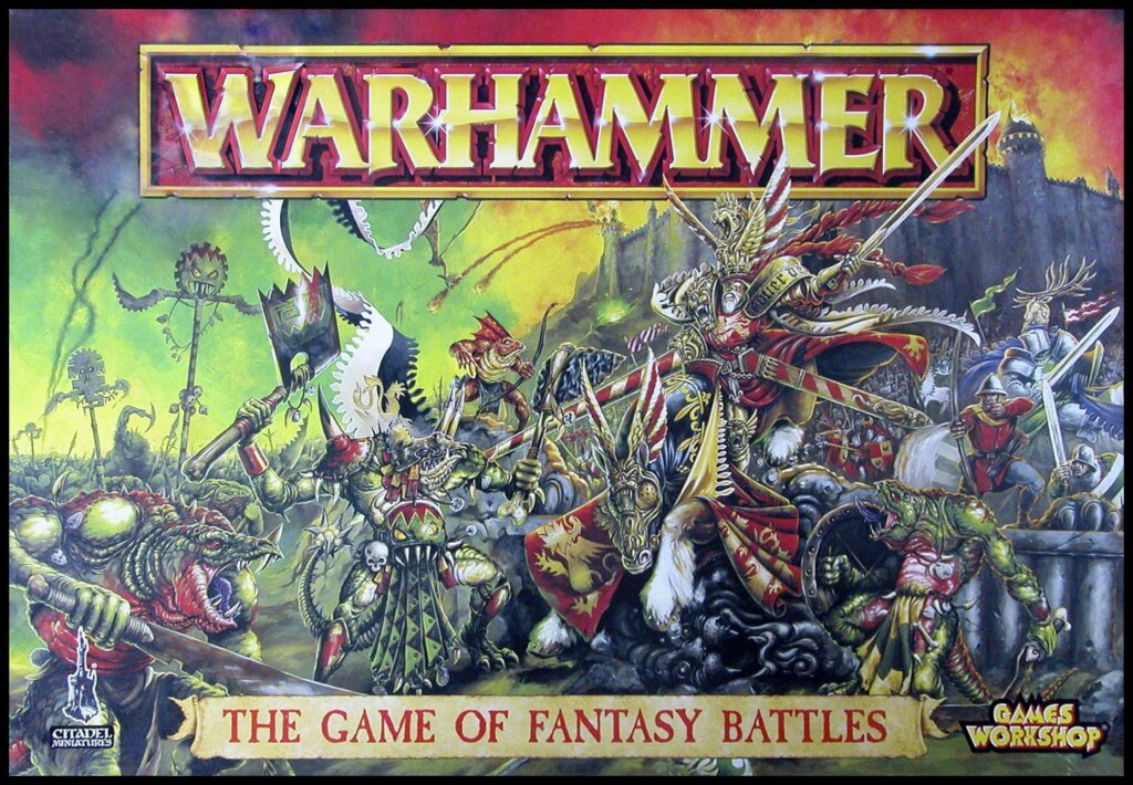 Warhammer: The Game of Fantasy Battles (5th Edition) board game cover