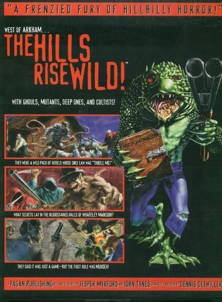 The Hills Rise Wild! board game cover
