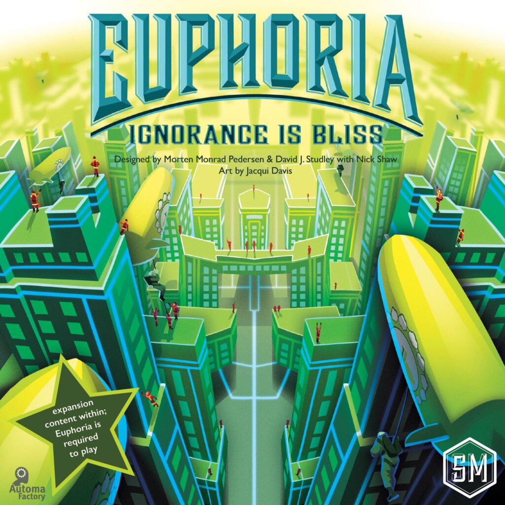 Euphoria: Ignorance Is Bliss board game cover