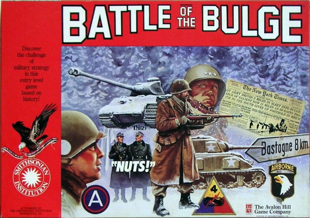 Battle of the Bulge board game cover