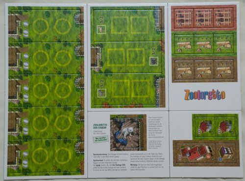 Zooloretto: Rio Grande Games Expansion Pack #1 board game cover