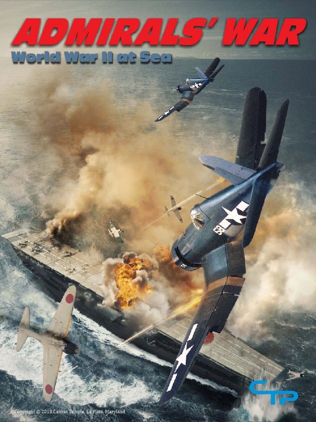 Admirals’ War: World War II at Sea board game cover