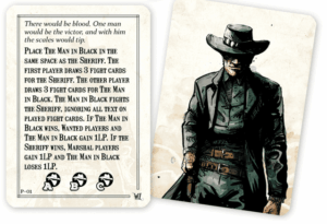 Western Legends: Man in Black Promo Card board game cover