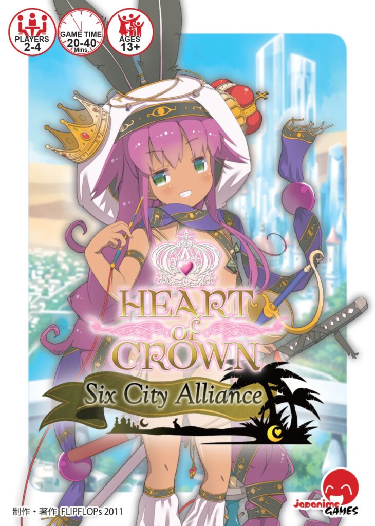 Heart of Crown: Six City Alliance board game cover