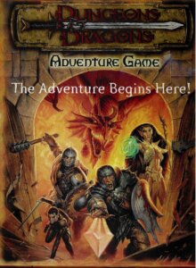 Dungeons & Dragons Adventure Game board game cover