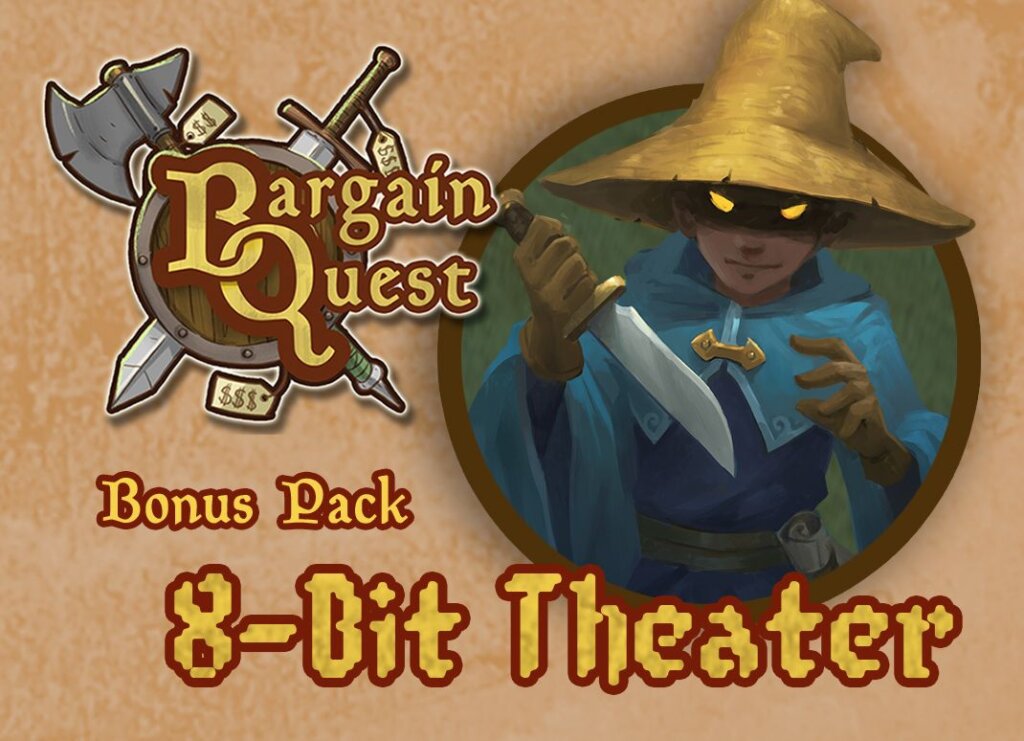 Bargain Quest: 8-Bit Theater board game cover