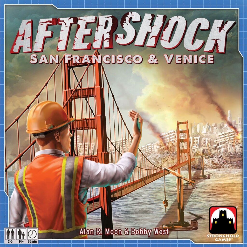 Aftershock: San Francisco & Venice board game cover