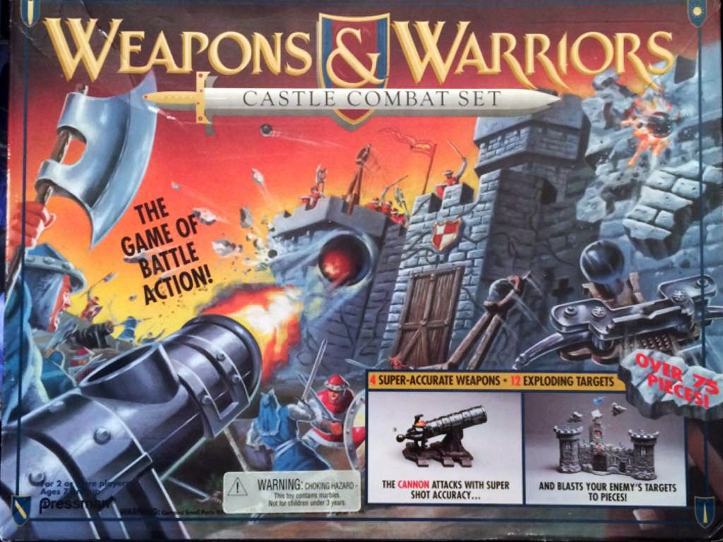 Weapons & Warriors:  Castle Combat Set board game cover