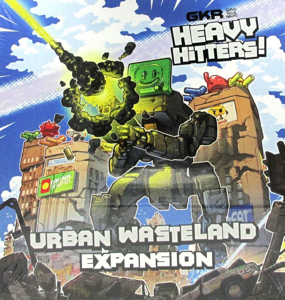 GKR: Heavy Hitters – Urban Wasteland Expansion board game cover