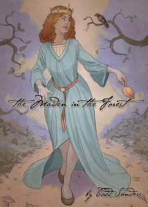 The Maiden in the Forest board game cover