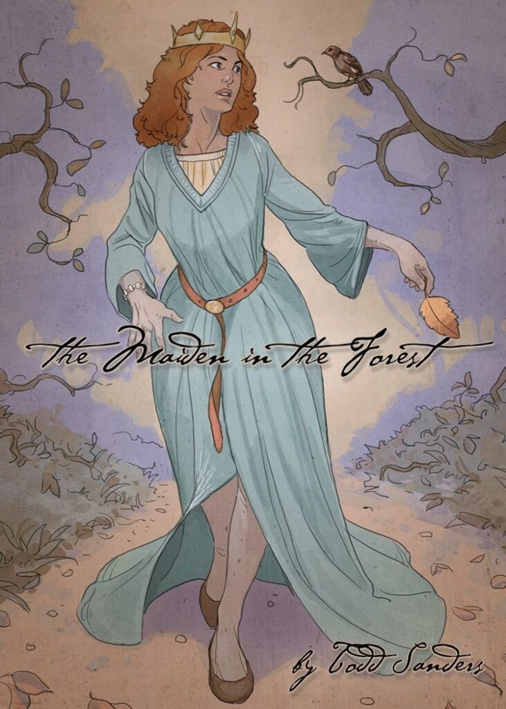 The Maiden in the Forest board game cover