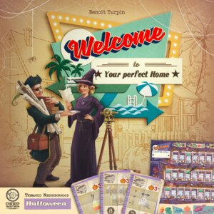 Welcome To…: Halloween Thematic Neighborhood board game cover