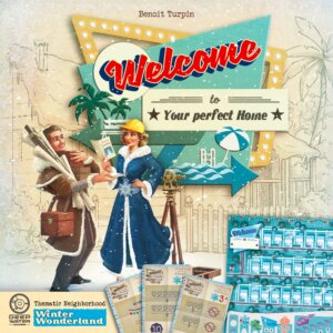 Welcome To…: Winter Wonderland Thematic Neighborhood board game cover