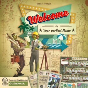 Welcome To…: Outbreak Thematic Neighborhood board game cover
