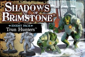 Shadows of Brimstone: Trun Hunters Enemy Pack board game cover