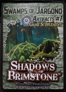 Shadows of Brimstone: Swamps of Jargono Artifacts #1 Game Supplement board game cover