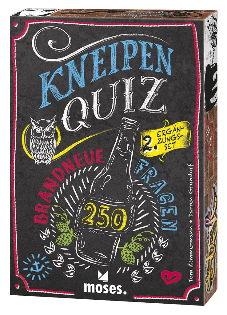 Kneipenquiz: Brandneue Fragen board game cover