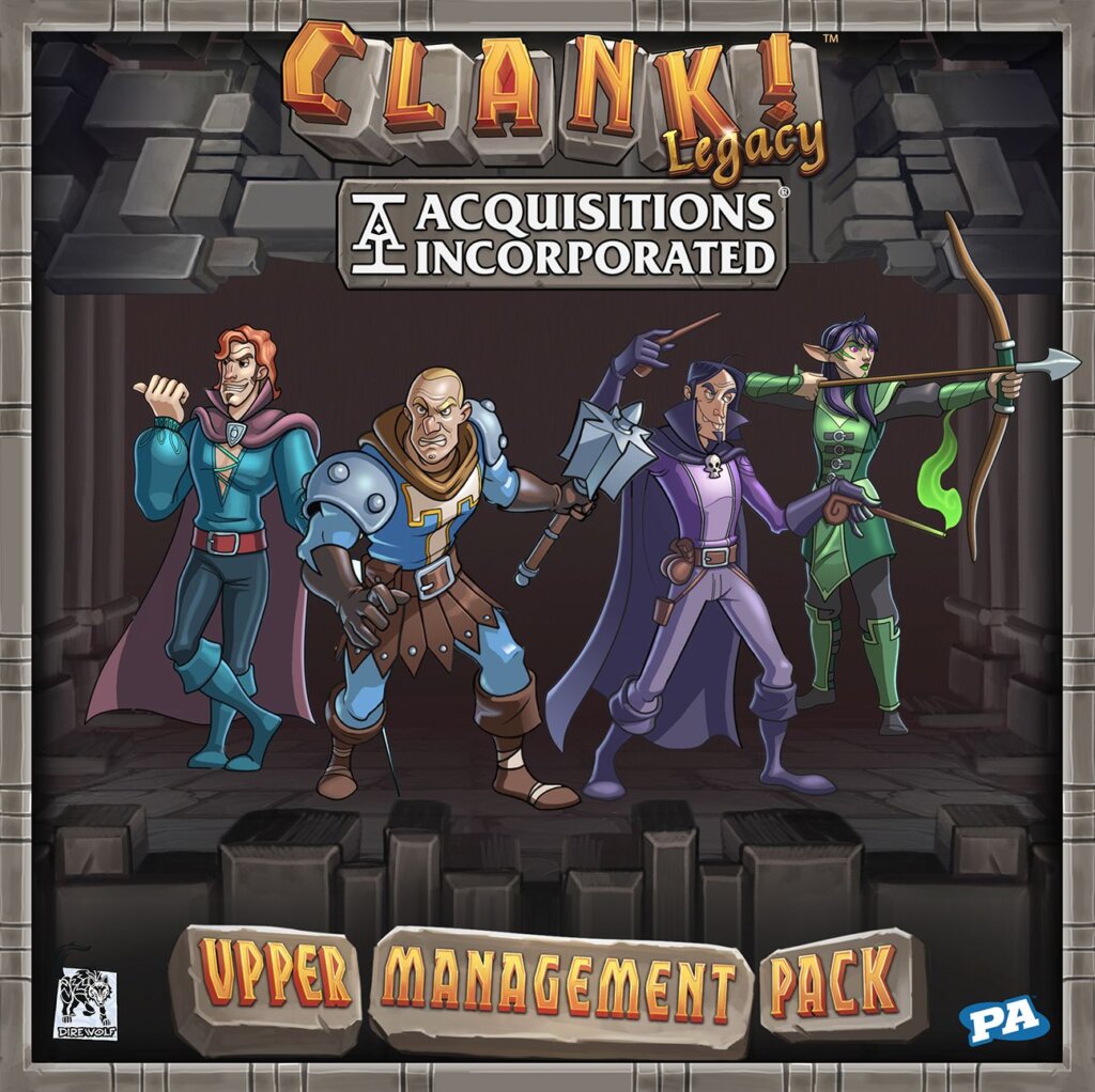 Clank! Legacy: Acquisitions Incorporated – Upper Management Pack board game cover