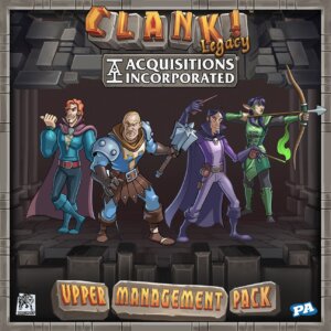 Clank! Legacy: Acquisitions Incorporated – Upper Management Pack board game cover