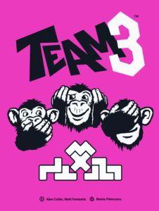 TEAM3 PINK board game cover