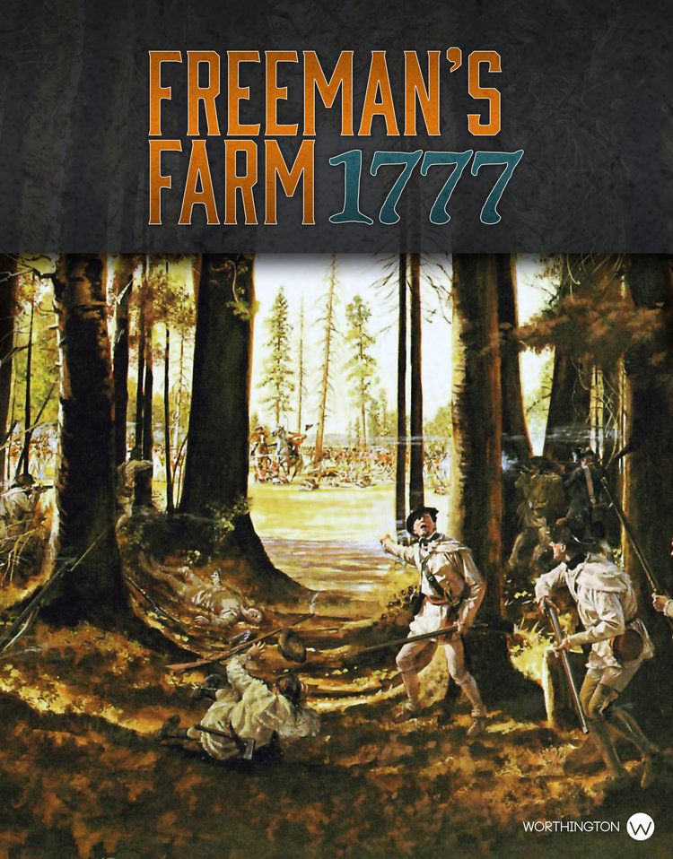 Freeman’s Farm 1777 board game cover