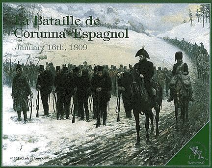 La Bataille de Corunna-Espagnol board game cover