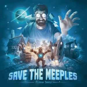 Save the Meeples board game cover