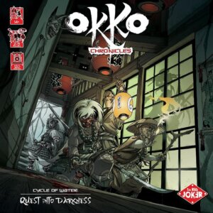 Okko Chronicles: Cycle of Water – Quest into Darkness board game cover