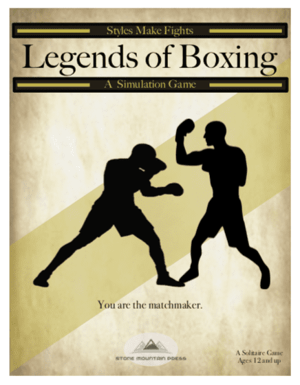 Legends of Boxing board game cover