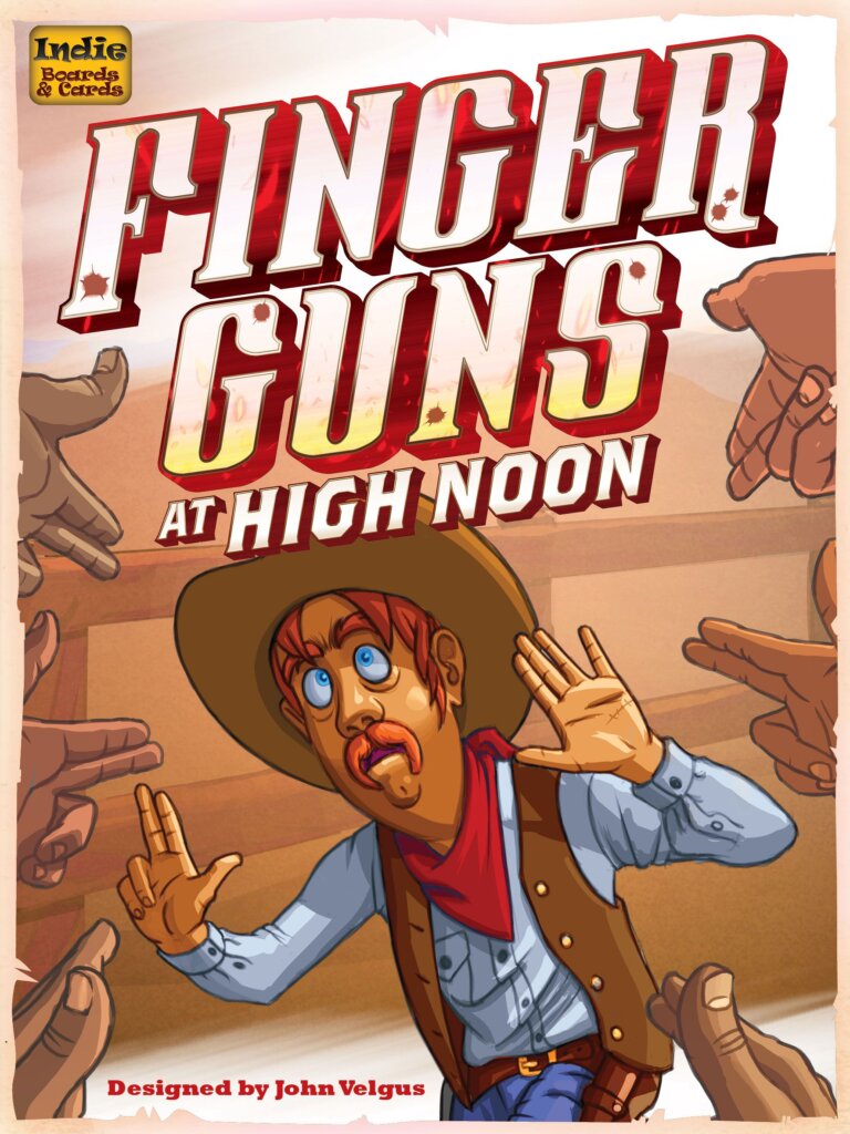 Finger Guns at High Noon board game cover