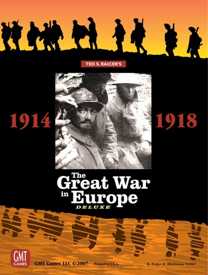 The Great War in Europe: Deluxe Edition board game cover